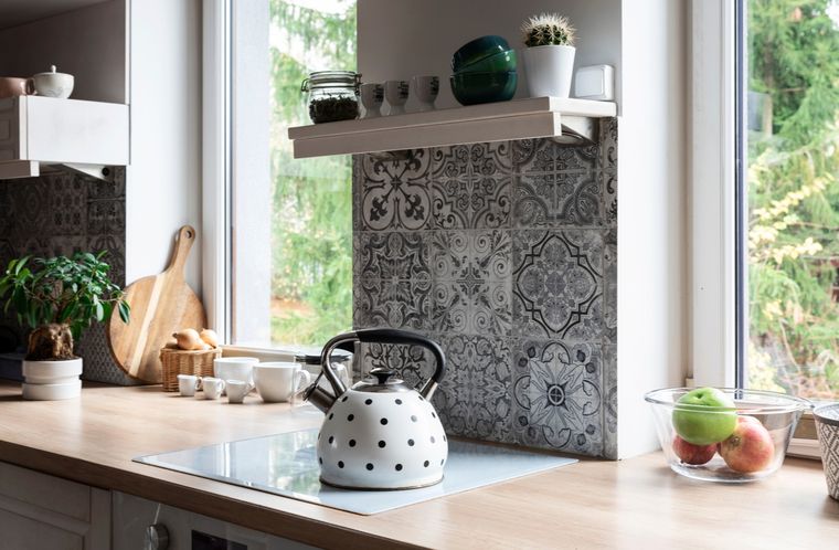 Cocina Cómo renovarla con azulejos vinílicos Foto: Shutterstock Cocina Cómo renovarla con azulejos vinílicos Foto: Shutterstock