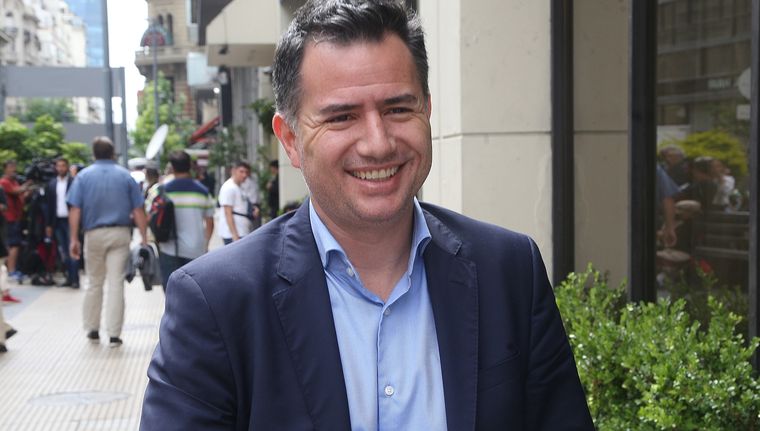 Bornoroni, el nuevo líder del bloque oficialista en Diputados Foto: NA