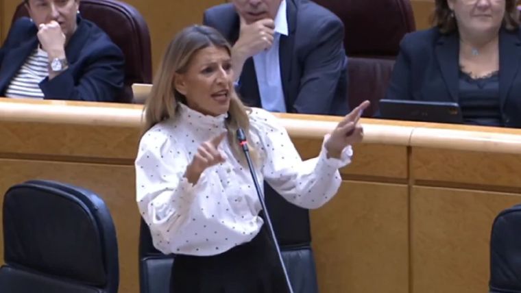 Yolanda Díaz, la vicepresidenta de España.