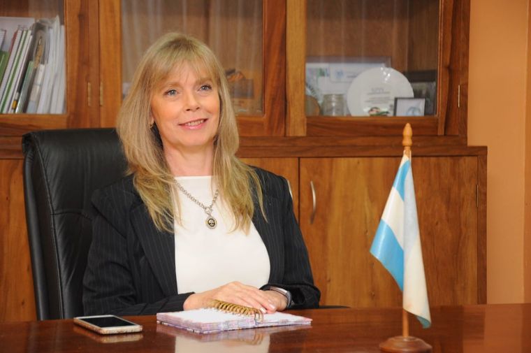 Alicia Bohren, rectora de la Universidad Nacional de Misiones (UNaM).