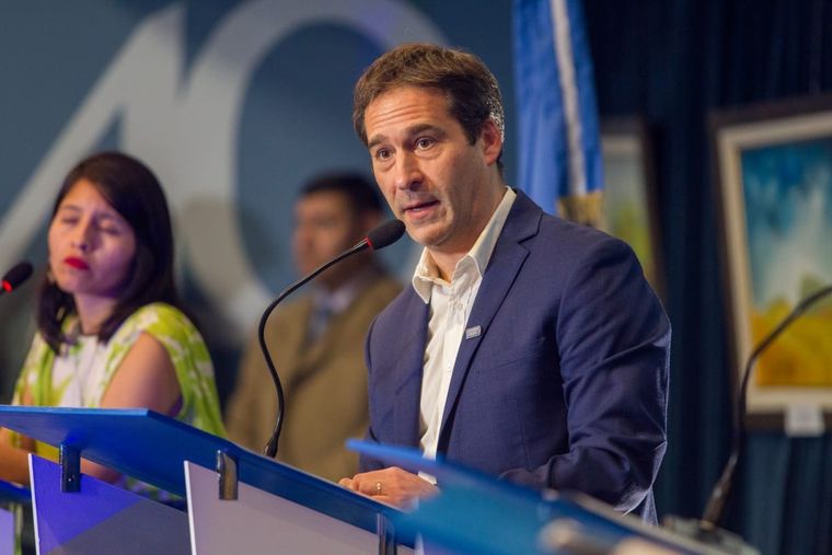 Candidato Juan Pablo Luque, intendente de Comodoro Rivadavia, es el referente peronista para suceder a Mariano Arcioni Foto: Twitter