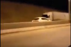 El video fue filmado por otro automovilista El video fue filmado por otro automovilista