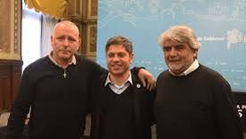 Axel Kicillof metió un pie en la mesa chica de la CGT, pensando en el 2027 Axel Kicillof metió un pie en la mesa chica de la CGT, pensando en el 2027