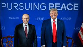 Vladimir Putin, de Rusia, y Donald Trump, de Estados Unidos, volverán a verse. Foto Efe