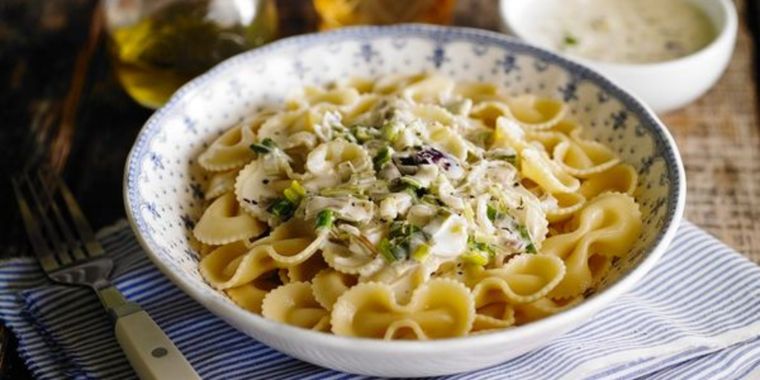 Fideos al verdeo Foto: Pixabay