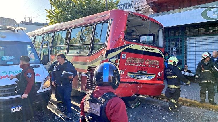 Las imágenes del hecho Foto: Twitter: @AlertasTransito