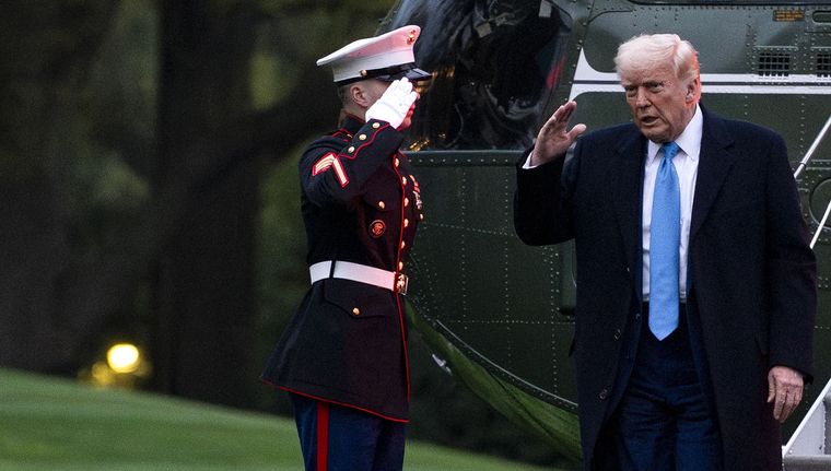 Donald Trump envió tropas a Panamá en pos del memorando firmado recientemente. Foto: EFE