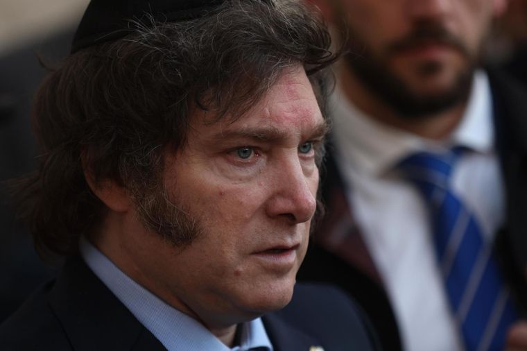 El presidente de la Nación, Javier Milei Foto: EFE