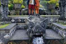 Juan y Juli, disfrutando del sudoeste asiático Foto: Gentileza Juan Martín Caffe