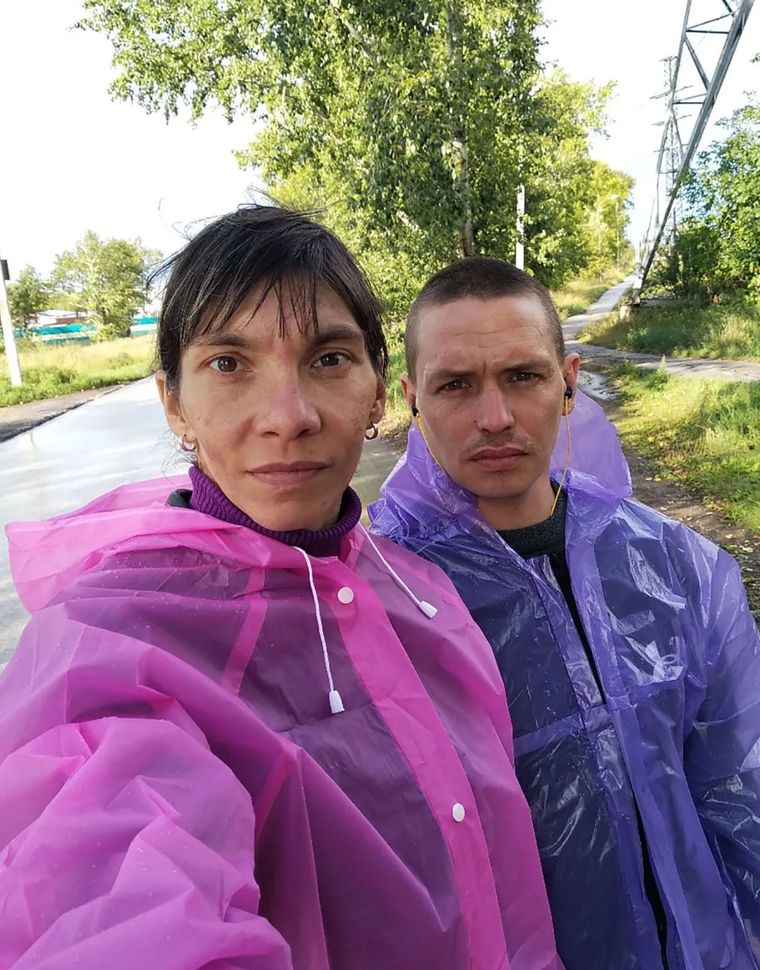 La pareja antes de casarse