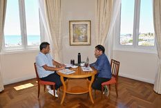 Foto: Cuenta de Twitter de Axel Kicillof Foto: Cuenta de Twitter de Axel Kicillof