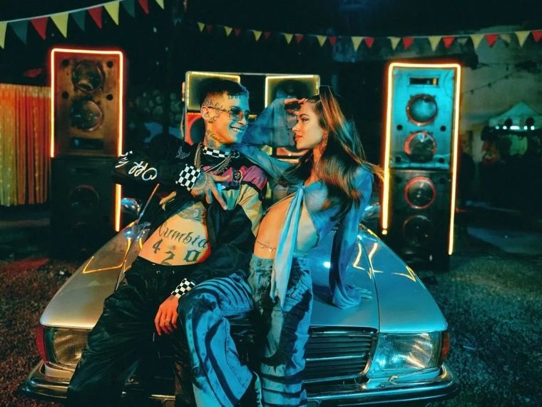 L-Gante y Tini Stoessel El famoso sorprendió con su actitud