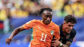 El extremo marfileño fue una de las figuras del domingo en el Mundial 2026. El extremo marfileño fue una de las figuras del domingo en el Mundial 2026.