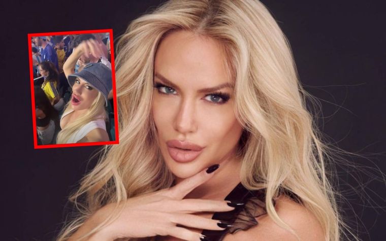 Luciana Salazar descolocó con su look en Miami.