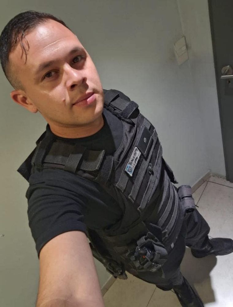 Matías Nahuel Contti, el policía que fue víctima de una estafa. Matías Nahuel Contti, el policía que fue víctima de una estafa.