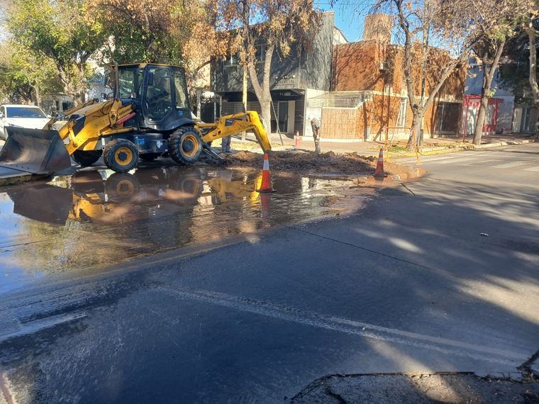 Olascoaga y Avellaneda, el sitio del corte nuestro de cada día. Foto: Gentileza
