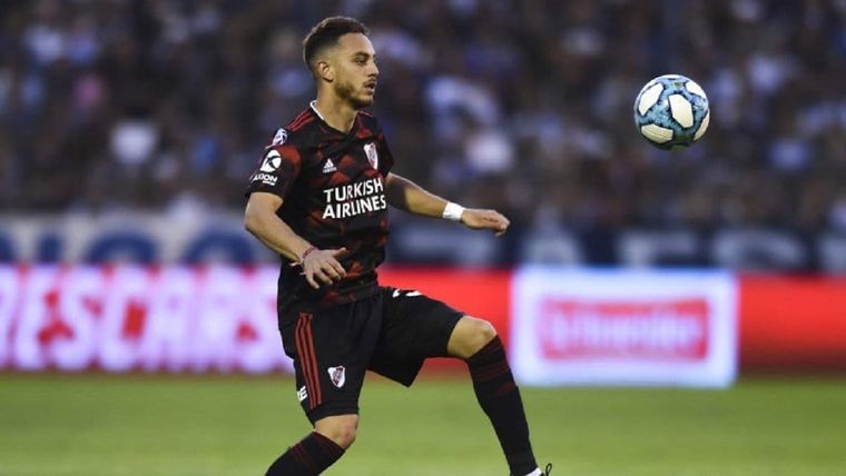 Nahuel Gallardo, hijo del Muñeco y futbolista de Delfín de Ecuador, fue denunciado por actos de discriminación. Foto: Archivo