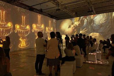 MDZol | Da Vinci: Il Genio: una nueva muestra de arte inmersivo llegó al país Foto: Gabriela Yalangozian