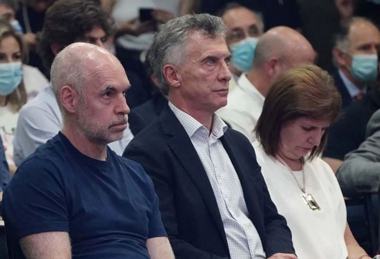 Horacio Rodríguez Larreta, Mauricio Macri, Patricia Bullrich