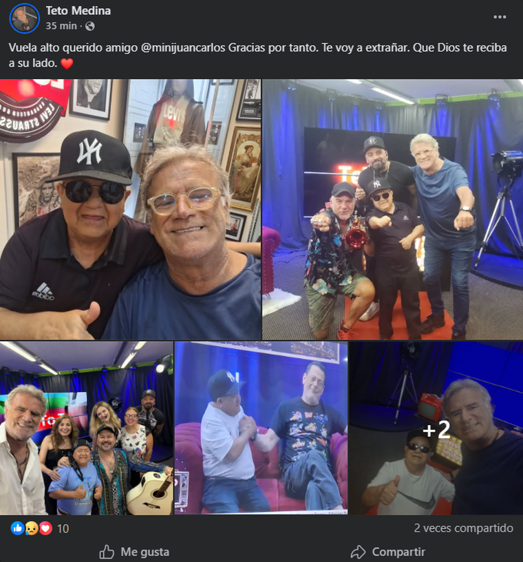 El conductor se despidió de Juan Carlos. El conductor se despidió de Juan Carlos.