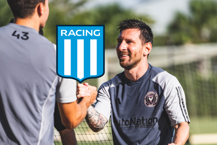 Messi podría sumar a una promesa de Racing como nuevo compañero en Inter Miami