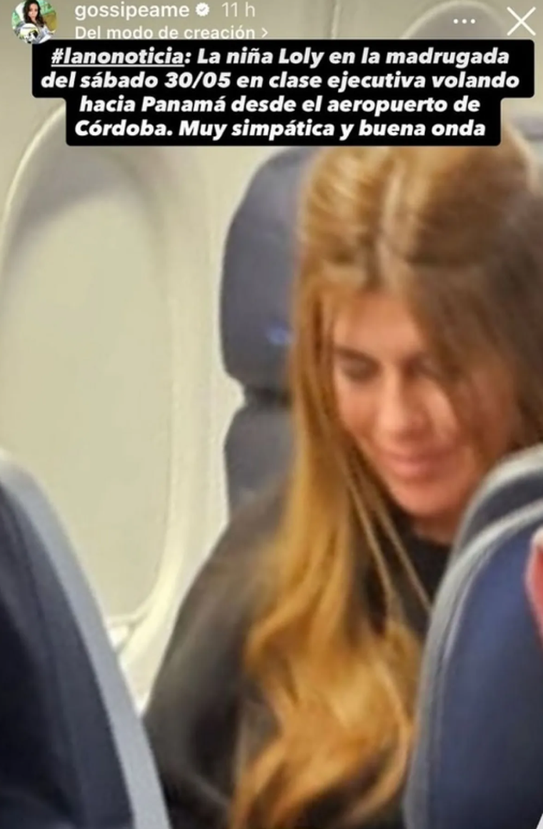 Loly Antoniale dejó Córdoba y su destino fue Panamá. Loly Antoniale dejó Córdoba y su destino fue Panamá. 
