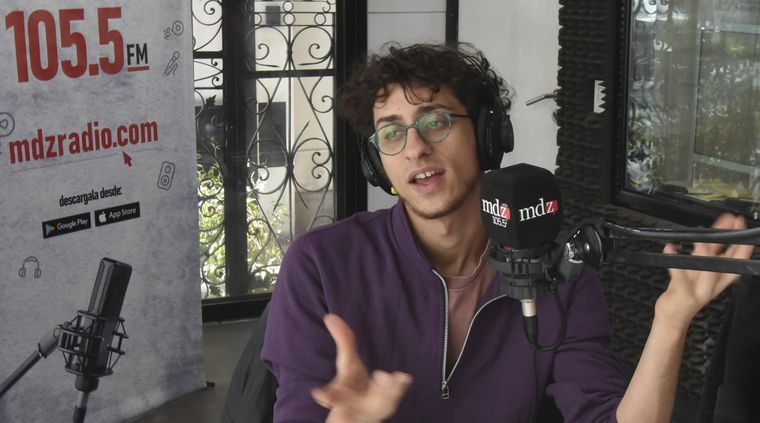 Iván Hochman, en su paso por radio MDZ, habló de todo tras protagonizar una de las series más importantes del año. Foto: Rodrigo DAngelo / MDZ