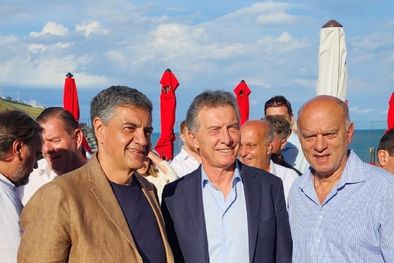 MDZol | Los candidatos. Si Mauricio Macri pudiera elegir, Néstor Grindetti en Provincia y Jorge Macri en la Ciudad. Foto: Prensa PRO.