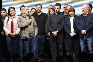 MDZol | Luis Juez en la madrugada del lunes 26 de junio aseguró que esperarán el escrutinio definitivo para conocer el resultado de las elecciones en la provincia de Córdoba Foto: Telam