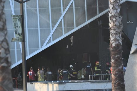 La estructura del casino Tótem cedió y las pérdidas fueron totales. La estructura del casino Tótem cedió y las pérdidas fueron totales.