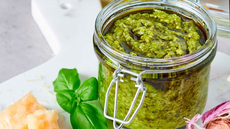 1. Pesto fresco. Créditos: facilycasero.com. 1. Pesto fresco. Créditos: facilycasero.com.