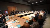 La medida fue solicitada y aprobada por los clubes durante el cónclave realizado este jueves y encabezado por Claudio Tapia en el Predio de Ezeiza. La medida fue solicitada y aprobada por los clubes durante el cónclave realizado este jueves y encabezado por Claudio Tapia en el Predio de Ezeiza.