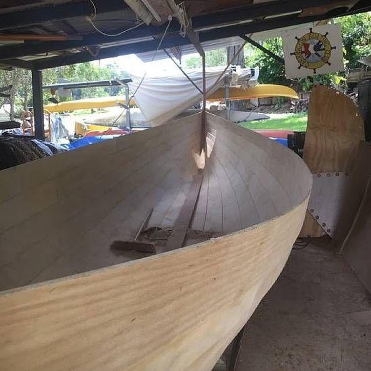 "Construir el barco se convirtió en una parte fundamental del viaje. Ese barco era realmente parte de mí".