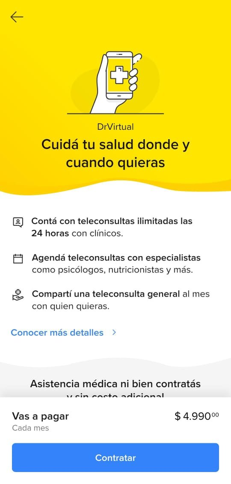 Dr. Virtual es el nuevo servicio de Mercado Pago. Dr. Virtual es el nuevo servicio de Mercado Pago.