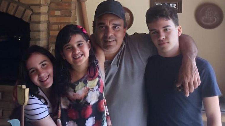 Mis hijos decían que yo era tan víctima como ellos, dice Régis Mota Foto: ARCHIVO PERSONAL DE RÉGIS MOTA