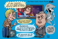 El Pacto de Mayo se firmaría en julio. Foto: Mariano Ruszaj