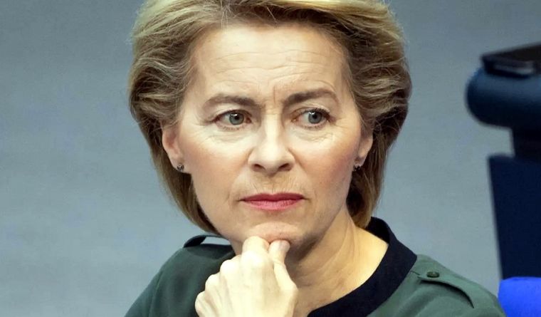 Ursula von der Leyen reconoce el desequilibrio económico en la Unión Europea. Foto: Dpa. Ursula von der Leyen reconoce el desequilibrio económico en la Unión Europea. Foto: Dpa.