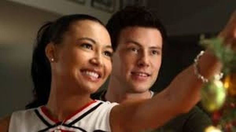 Naya Rivera y Cory Monteith