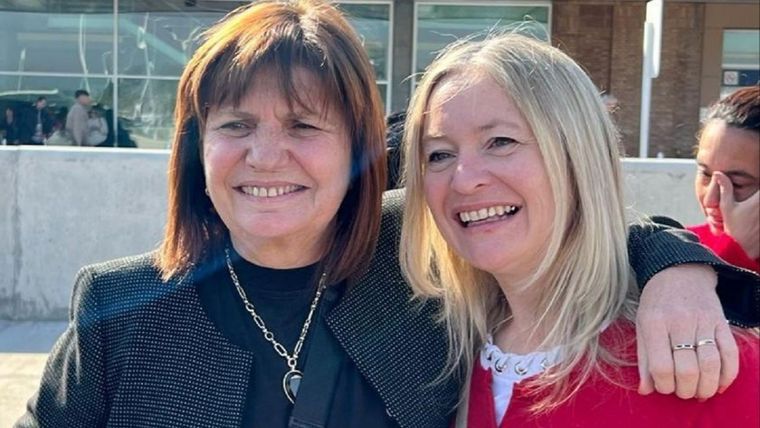 Hebe Casado, vicegobernadora electa de Mendoza, junto a Patricia Bullrich Foto: Archivo