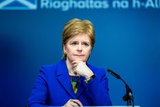 Sturgeon renunció a su importante cargo. Foto: Efe.