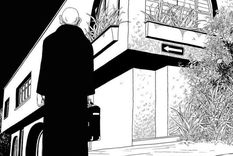 Ilustración del restaurante Pozzetto y el asesino en la novela gráfica "Satanás", basada en la obra del escritor Mario Mendoza.