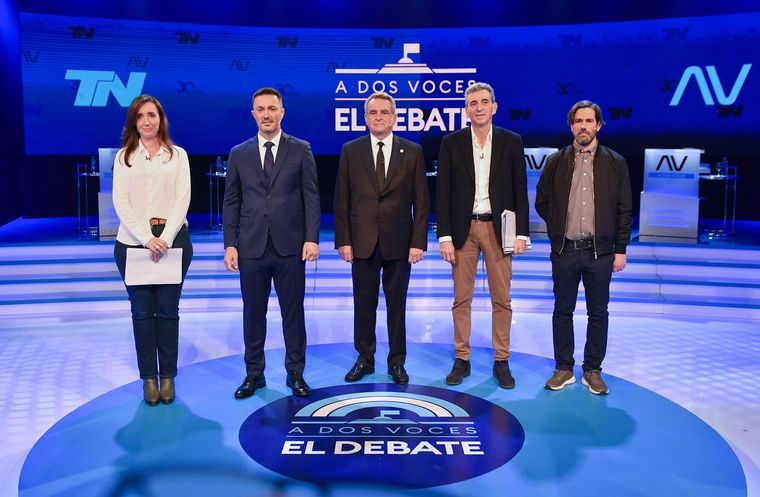 El debate tuvo un importante número de rating. Foto: Noticias Argentinas