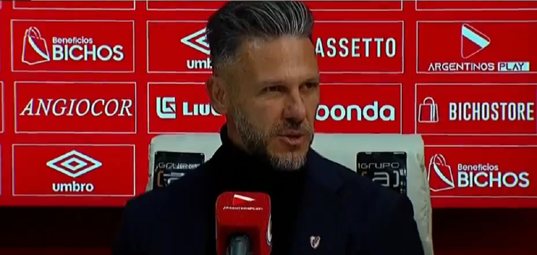 El DT habló tras la derrota Foto: Captura