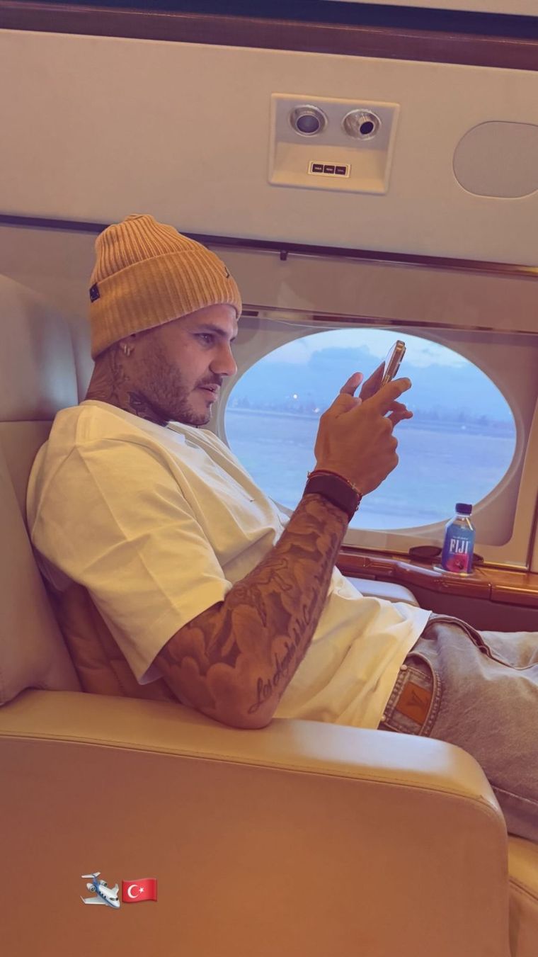 Mauro Icardi va por todo. Fuente: Instagram.