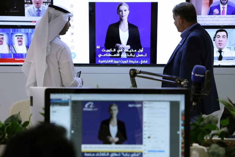 Fedha, la nueva presentadora de la televisión kuwaití de la que habla el mundo