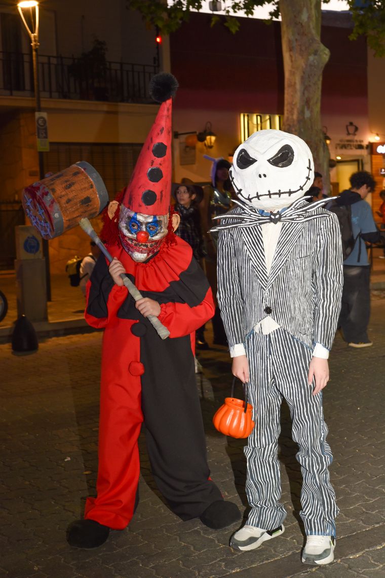 El payaso tenebroso estuvo presente junto a Jack Skeleton.