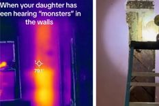 Mostró en TikTok lo que encontró en la habitación de su hija Foto: Captura del video de TikTok Mostró en TikTok lo que encontró en la habitación de su hija Foto: Captura del video de TikTok