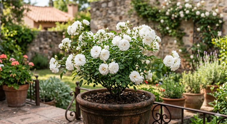 Una planta que crece bien en macetas. Fuente. IA Gemini. Una planta que crece bien en macetas. Fuente. IA Gemini.