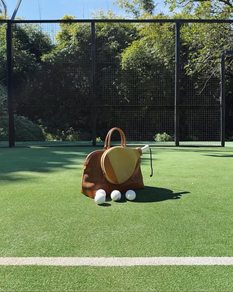 El bolso twin case de Juliana Awada. El bolso twin case de Juliana Awada.