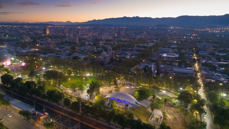 El teatro Gabriela Mistral será el escenario central del espectáculo más esperado. Foto: Municipalidad de Mendoza